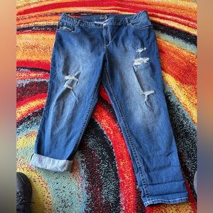 Lane Bryant plus size 26 (3x/4x) stretchy/skinny jeans